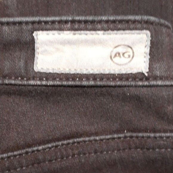 Adriano goldschmeid black jeans mid rise cigarette 25 R contour 360 - Picture 5 of 7